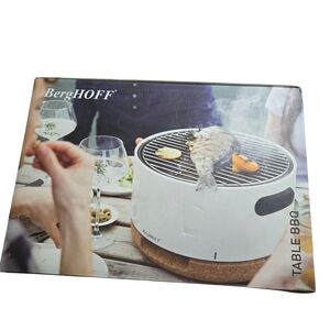 BergHoo White Table BBQ Grill
